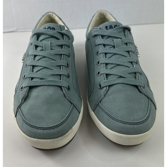 Taos Moc Star 2 Sneakers Blue Low Top Lace Up Canvas Shoes Women's US 10.5 W - Picture 13 of 13